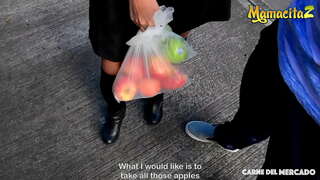 CIG ar y FARCHNAD Lleuad Castell - Sexy Colombia yn Chwythu Ac yn Fucks Galed Gyda Alex Moreno